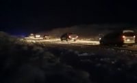 Rescataron a 50 personas atrapadas por la nieve en las Altas Cumbres