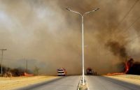 La situación actual del incendio forestal es crítica