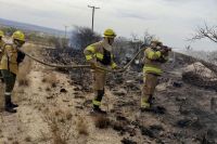 Incendios en Traslasierra: anticipan un sábado "complicado"