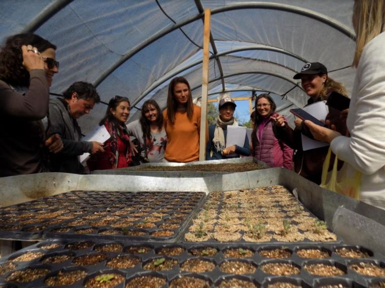 FTU students visited the INTA forest nursery in Villa Dolores |  InfoMerlo.com