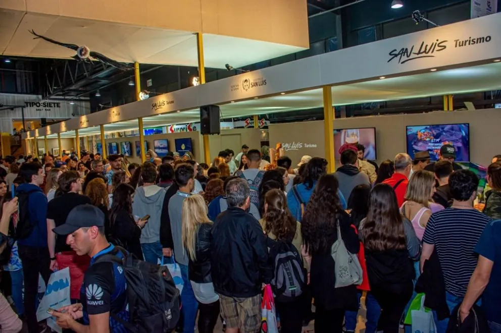 Alrededor de 100 mil personas visitaron el stand de San Luis en la Feria Internacional de Turismo