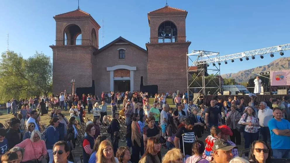 Merlo celebra el cierre de sus fiestas patronales. 