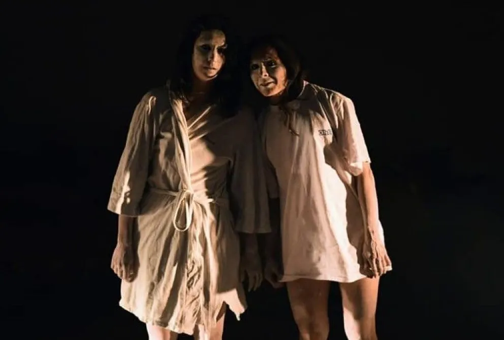 Piel y huesos se presentó en el festival de teatro de La Rioja