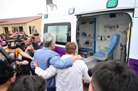 El gobernador entregó una ambulancia en Buena Esperanza
