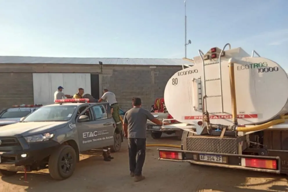 Están contenidos los incendios de Tala Cañada y Copina