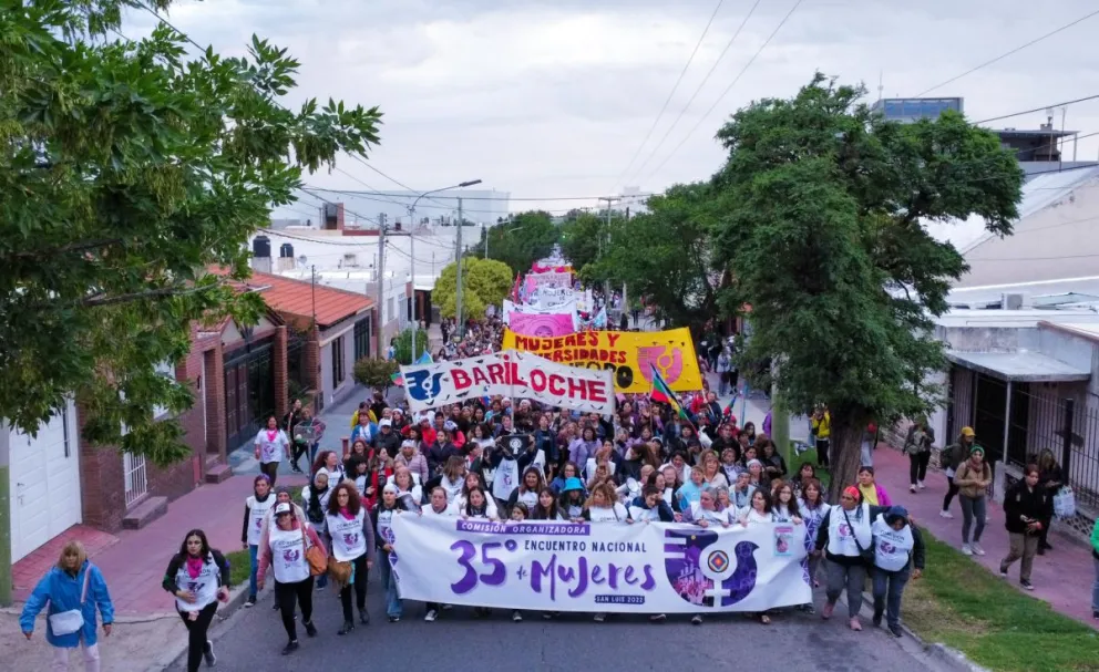 La histórica marcha se realizó con total normalidad