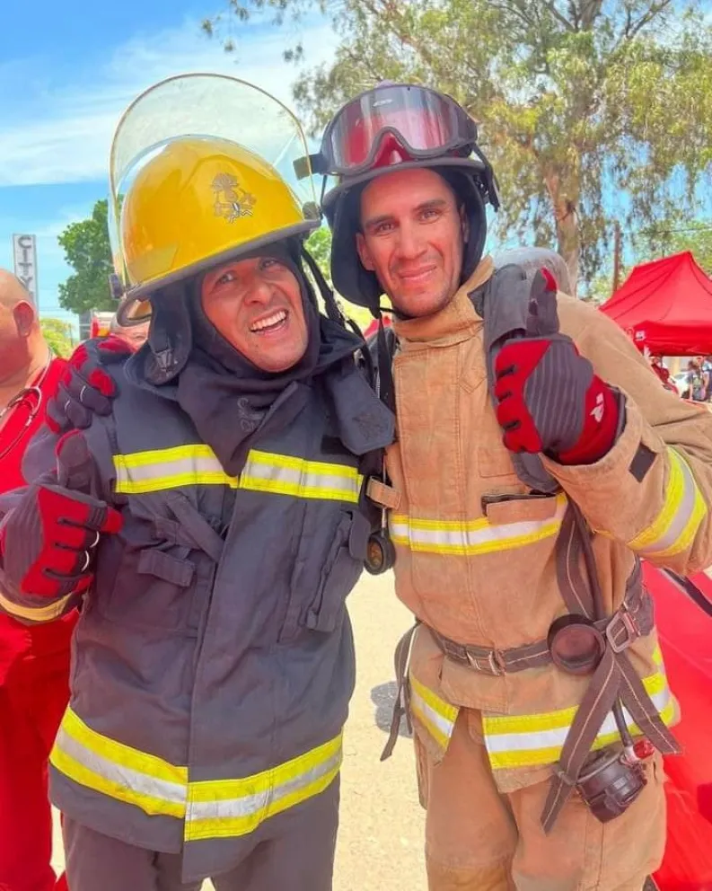 Bomberos de Villa de Merlo se destacaron en el Desafío de Habilidades Bomberiles 2022
