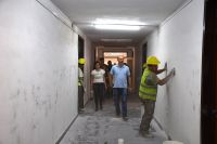 Avanza a buen ritmo la refacción de la escuela “Palmira Cabral de Becerra” de Villa de Merlo