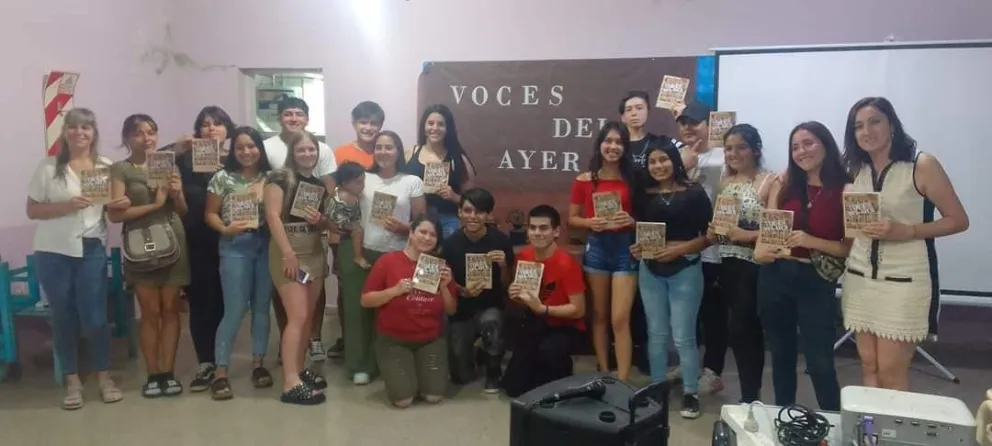 Un gran proyecto literario de los alumnos de sexto año de la escuela de Piedra Blanca Abajo