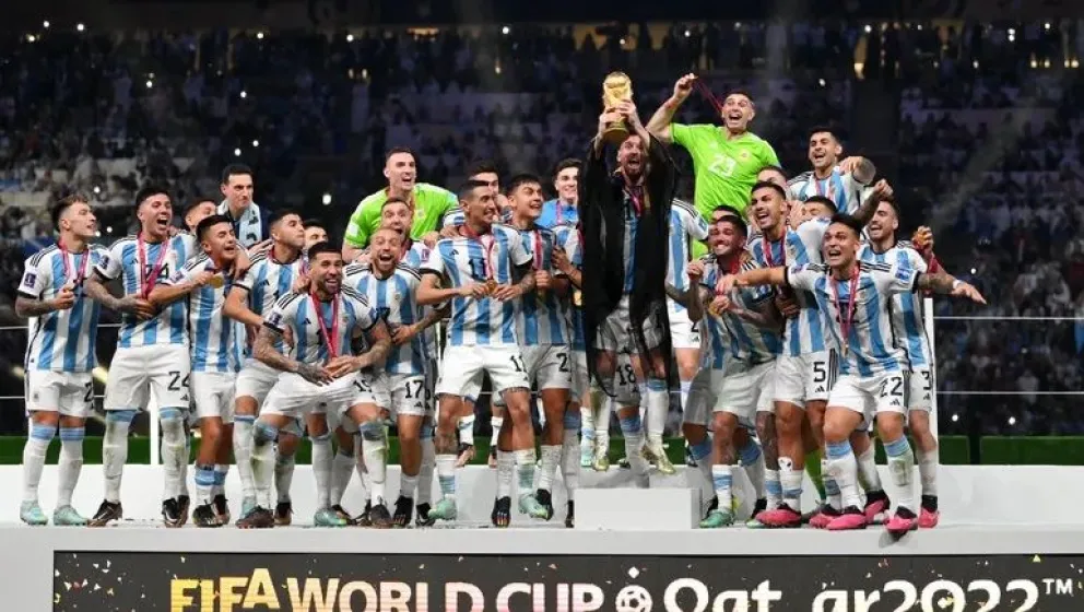 A qué hora llega la Selección a Argentina con la Copa del Mundo