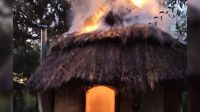 Un nuevo incendio en una cabaña: esta vez fue en Las Rabonas