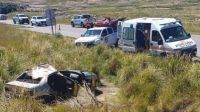 Cuatro personas heridas en un accidente en las Altas Cumbres
