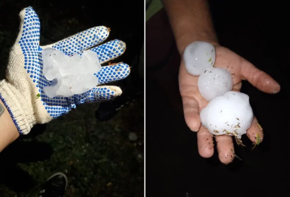 Personas heridas y destrozos en Villa Mercedes por el fuerte temporal