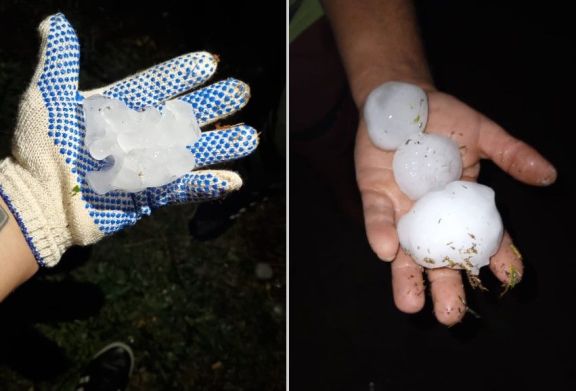 Personas heridas y destrozos en Villa Mercedes por el fuerte temporal Personas heridas y destrozos en Villa Mercedes por el fuerte temporal