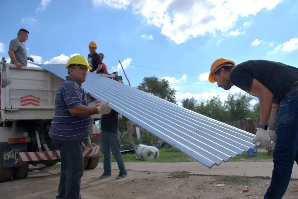 Villa Mercedes: asistencia a los sectores vulnerables que fueron castigados por el temporal