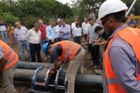 Obras hídricas en Rincón del Este y Cerro de Oro: “ambas avanzan a buen ritmo”