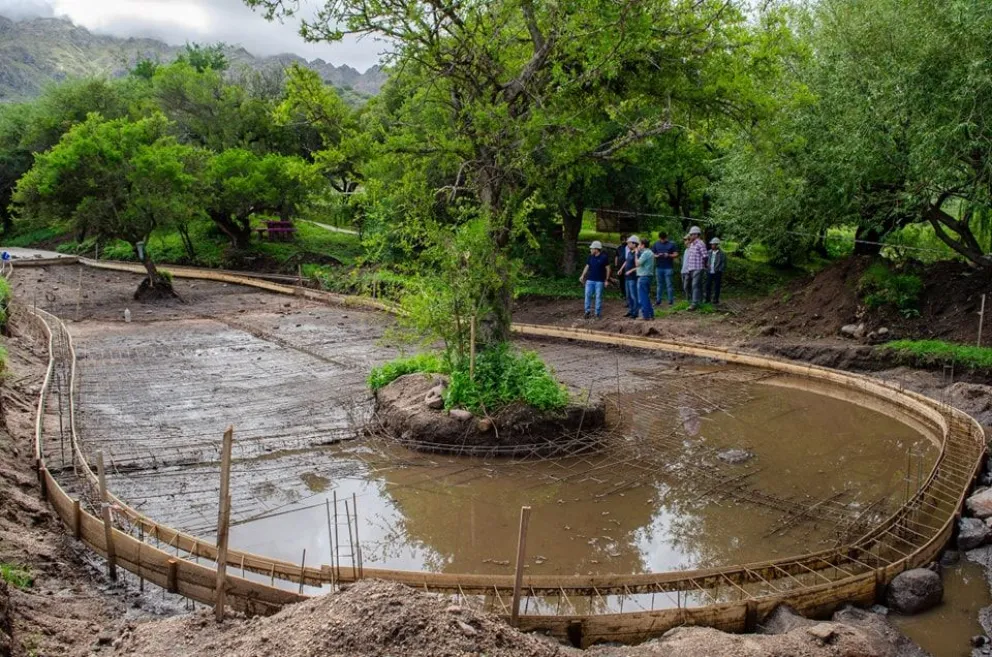 Villa Larca, avanza la puesta en valor del camping