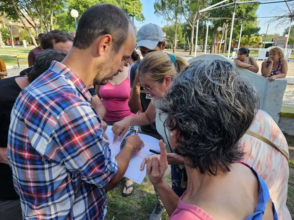 Vecinos de Villa de Merlo y Santa Rosa del Conlara se preparan para recibir el gas natural 