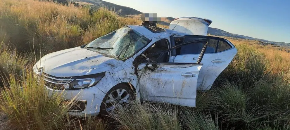 Impactante vuelco en Altas Cumbres: hay cuatro heridos