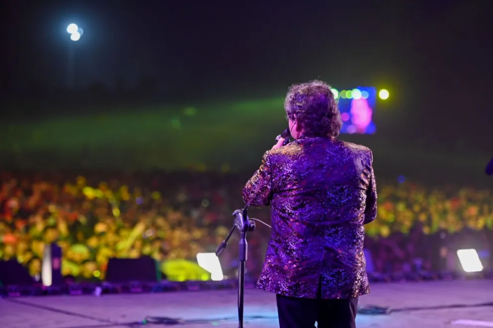 Los Palmeras cerraron el Festival del Caldén