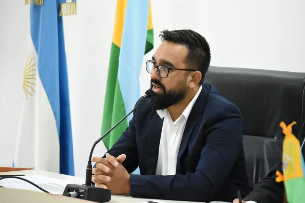 Juan Alvarez Pinto confirmó en su discurso ante los concejales el apoyo del gobierno nacional para obras trascendentes para Villa de Merlo