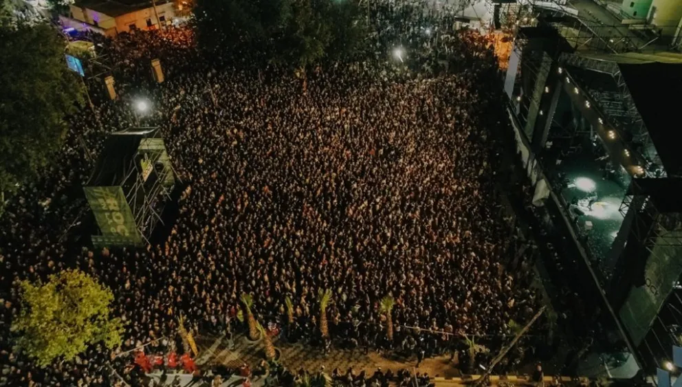 Noche mágica en la tercera de Rock en la Casa con más de 57.000 personas