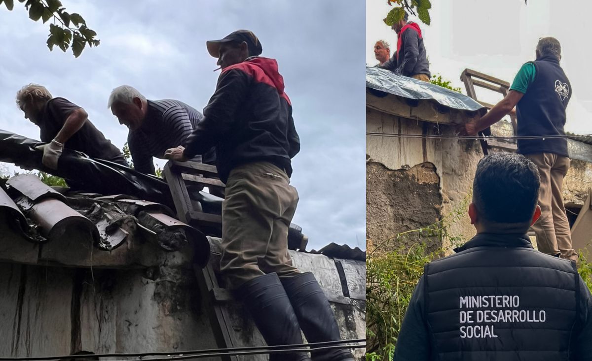 El Ministerio de Desarrollo Social asiste a Merlo con 3 equipos de brigadas