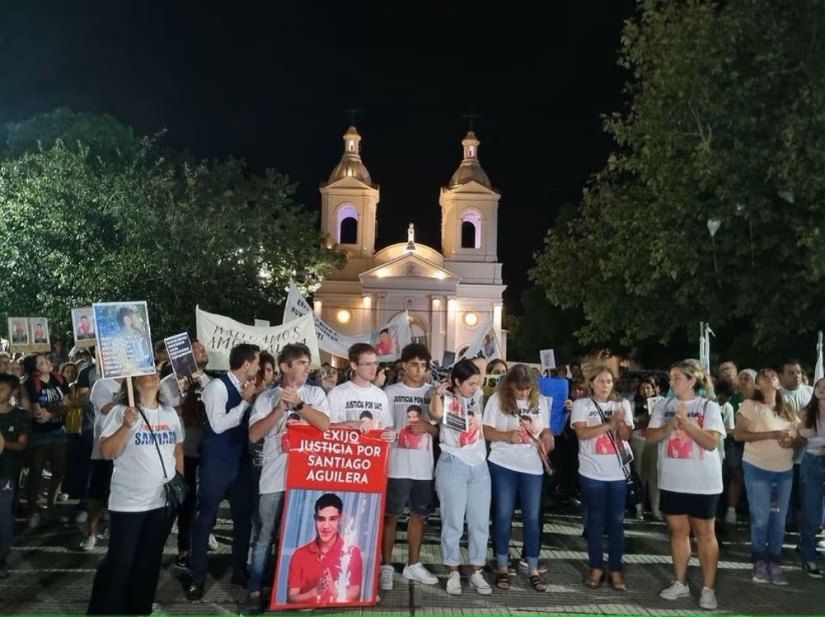Traslasierra: marcharon para reclamar justicia por el joven secuestrado que fue asesinado