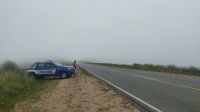Advierten a conductores por niebla en el Camino de las Altas Cumbres