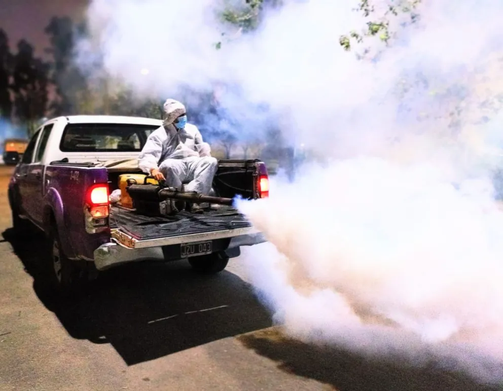 Programan fumigaciones en Tilisarao.