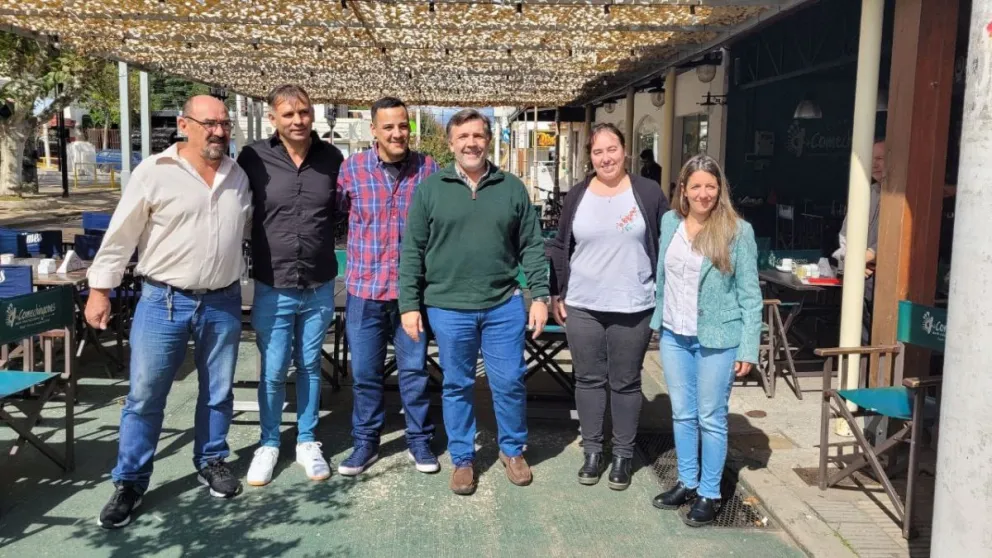 Marcelo Amitrano presentó sus candidatos para Villa de Merlo