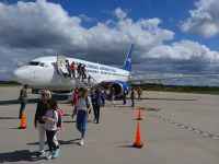 Vuelos desde Buenos Aires al Valle de Conlara: más de 8000 pasajeros desde el inicio de los viajes