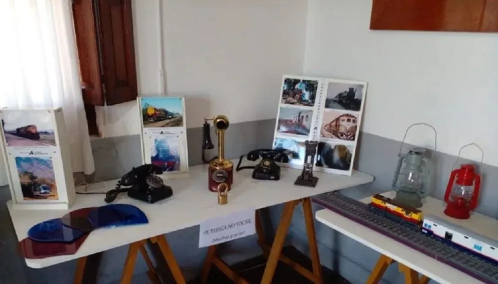 Inauguraron el museo ferroviario en Concarán