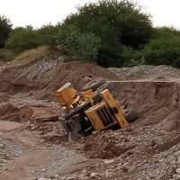 Accidente de un operario de maquina en Los Molles
