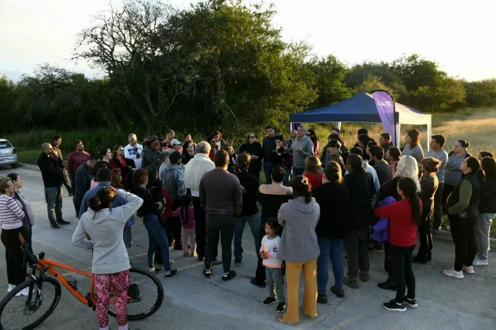 Avanza la obra de gas natural en el Barrio 272 Viviendas