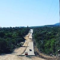 La pavimentación del camino entre Cerro de Oro y Carpintería tiene un 30% de avance