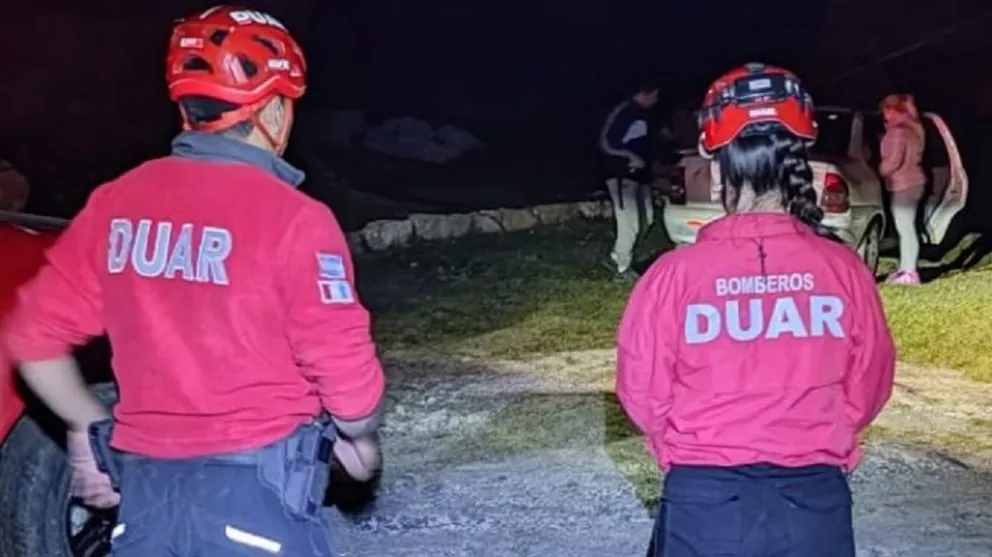 Dos turistas se perdieron al visitar una cascada en Traslasierra y debieron ser rescatados 