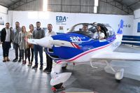 La escuela de pilotos de San Luis ya tiene su nueva aeronave