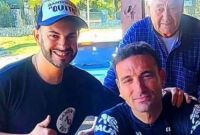Lionel Scaloni y una sorpresiva visita a las Altas Cumbres