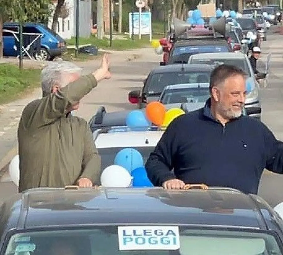 “La caravana de la esperanza” de Poggi recorrió el departamento Junín 