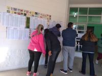 En una jornada muy fría, arrancaron las elecciones en toda la provincia: Villa de Merlo amaneció con 0,2°