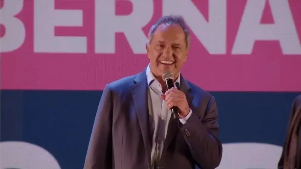 Daniel Scioli lanzó su precandidatura a presidente 